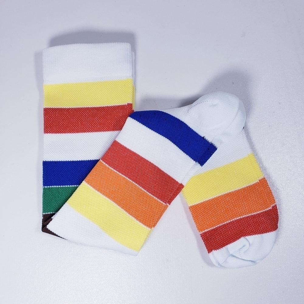 Compression Socks Size S/M Unisex Rainbow Colors